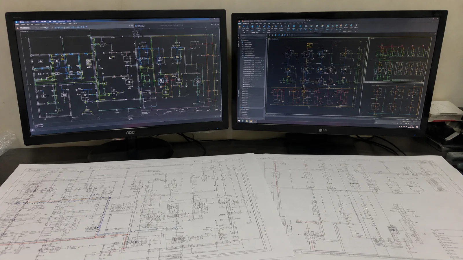 Projeto elétrico industrial com diagramas unifilares em tela e pranchas impressas elaborado pela Godoy Engenharia